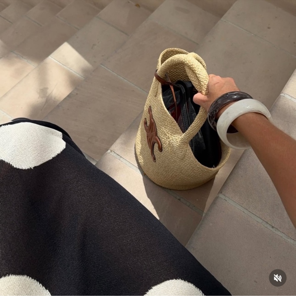 Zara DOTTED KNIT MAXI DRESS_6